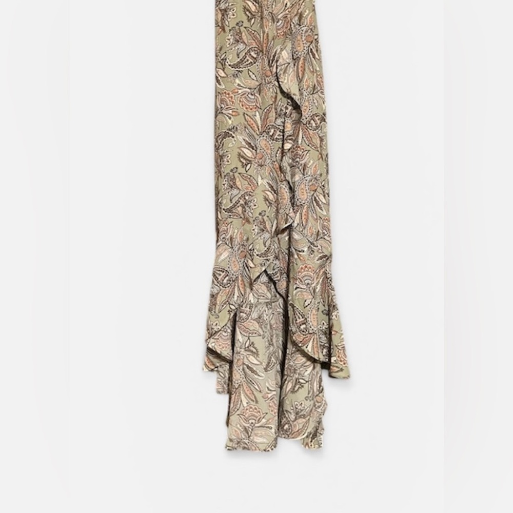 Inspired Hearts ❤️ Green Paisley Maxi Dress - Picture 9 of 9